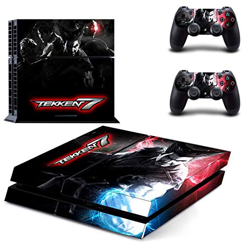 FENGLING Game Tekken 7 Ps4 Stickers Play Station 4 Skin Sticker Decals For Playstation 4 Ps4 Console and Controller S