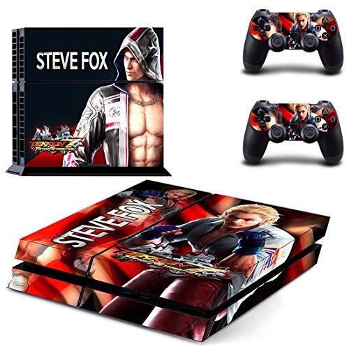 FENGLING Game Tekken 7 Ps4 Stickers Play Station 4 Skin Sticker Decals For Playstation 4 Ps4 Console and Controller S
