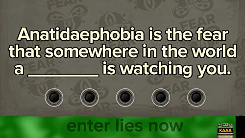 Fibbage: The Hilarious Bluffing Party Game