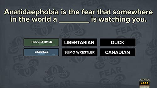 Fibbage: The Hilarious Bluffing Party Game