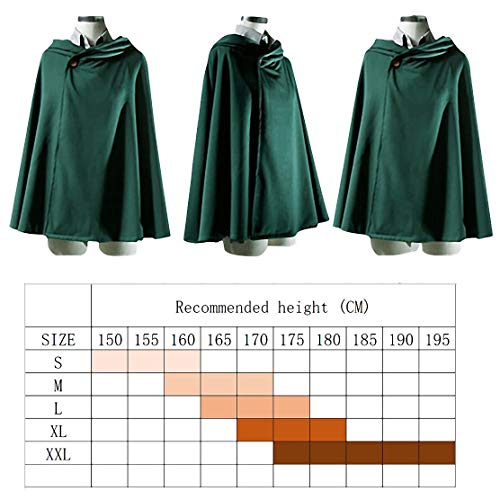 健康ミネラルむぎ茶 Fiesta de Cosplay de Disfraces de Anime Capa de Attack on Titan Wings of Freedom Abrigo Sudaderas con Capucha Chaquetas