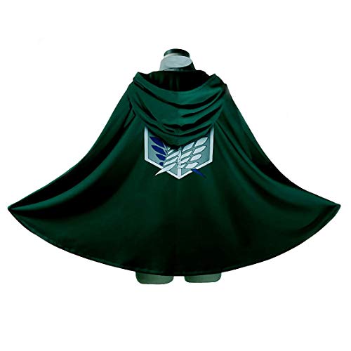 健康ミネラルむぎ茶 Fiesta de Cosplay de Disfraces de Anime Capa de Attack on Titan Wings of Freedom Abrigo Sudaderas con Capucha Chaquetas