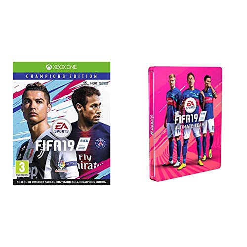 FIFA 19 Edición Champions + Steelbook (Edición Exclusiva Amazon)