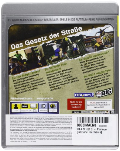 FIFA Street 3 - Platinum [Importación alemana]