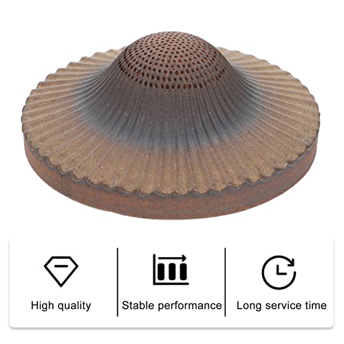 Filtro de Porcelana de Colador de Té de Cerámica: Vintage Hecha a Mano de Té Rack Chino Kungfu Tetero Titular Titular de La Ceremonia de Té Herramientas