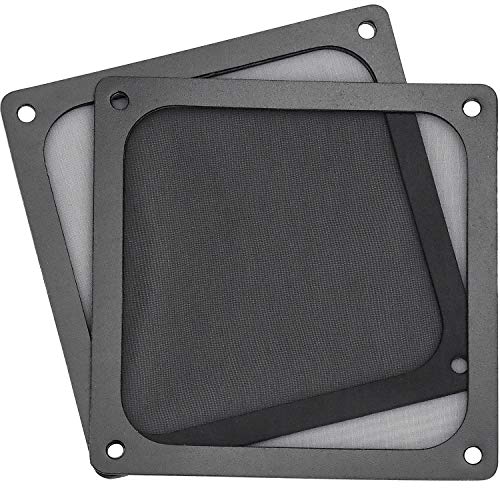 Filtro de Ventilador de Computadora de 4 Piezas Filtro de Polvo para Ventilador de Ordenador de PVC ultrafino cubierta de ventilador de marco magnético para PC impresora 3D ventilador de caja PS4