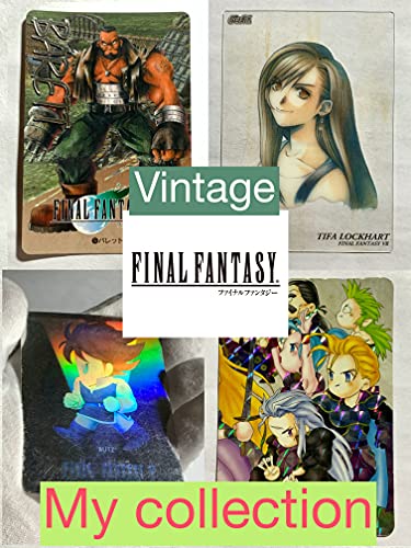 【Final Fantasy card】My collection Japanese collector Photo Book Vintage (English Edition) Kindle No.6