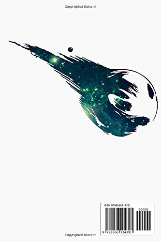 Final Fantasy Final Fantasy Vii Space Logo Notebook: (110 Pages, Lined, 6 x 9)