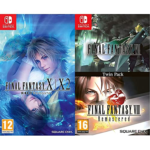 FINAL FANTASY X | X-2 HD Remaster + Final Fantasy VII & Final Fantasy VIII Remastered Twing Pack