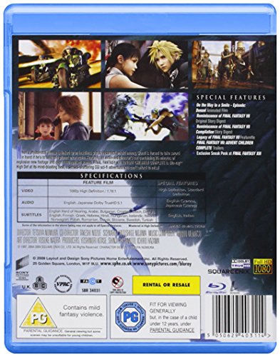Final_Fantasy_VII:_Advent_Children_(FFVII_Advent_Children_Complete) [Reino Unido] [Blu-ray]