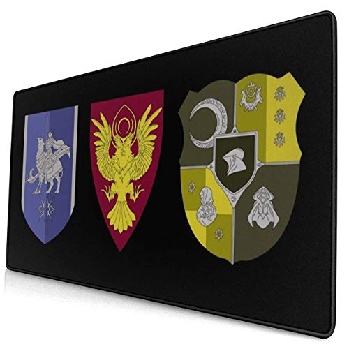 Fire Emblem Three Houses Crests Tapiz Videojuego Grande Juego de Oficina Aprendizaje Regalo Escolar Bloqueo de computadora Borde Alfombrilla de Mesa Alfombrilla de ratón competitiva.