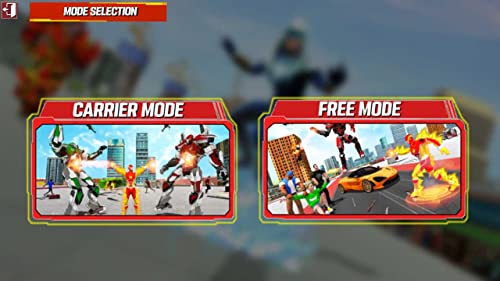 Fire Superhero Game: Flame Superhero Fighting Battle Game