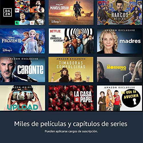 Fire TV Stick, Reacondicionado Certificado | Con mando por voz Alexa (incluye controles del TV), sonido Dolby Atmos, modelo de 2020