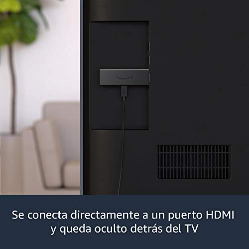 Fire TV Stick, Reacondicionado Certificado | Con mando por voz Alexa (incluye controles del TV), sonido Dolby Atmos, modelo de 2020