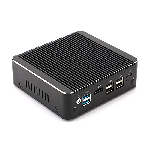 Firewall, Mikrotik, Pfsense, OPNsense, Network Appliance, Router PC, Intel Pentium N4200, RS35, AES-NI/4 x Intel I211 LAN/4 USB2.0/2 USB3.0/COM/HDMI/Fanless, (4G RAM/32G SSD)