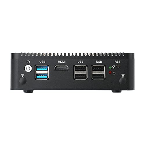 Firewall, Mikrotik, Pfsense, OPNsense, Network Appliance, Router PC, Intel Pentium N4200, RS35, AES-NI/4 x Intel I211 LAN/4 USB2.0/2 USB3.0/COM/HDMI/Fanless, (4G RAM/32G SSD)