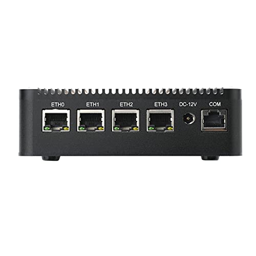 Firewall, Mikrotik, Pfsense, OPNsense, Network Appliance, Router PC, Intel Pentium N4200, RS35, AES-NI/4 x Intel I211 LAN/4 USB2.0/2 USB3.0/COM/HDMI/Fanless, (4G RAM/32G SSD)