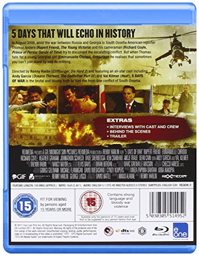 Five Days of War [Blu-ray] [Reino Unido]