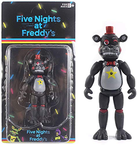 Five Nights at Freddys- Funtime Foxy Sister Location Juego de muñecas de terror FNAF Modelo de acción coleccionable, multicolor, regalos de cumpleaños para niños y niñas