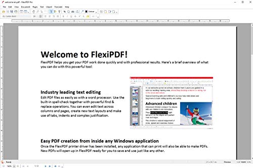 FlexiPDF Professional - OCR PDF Editing Software - 3 USER for your Windows 11, 10, 8.1, 7 PC - the ultimate PDF editor software by SoftMaker