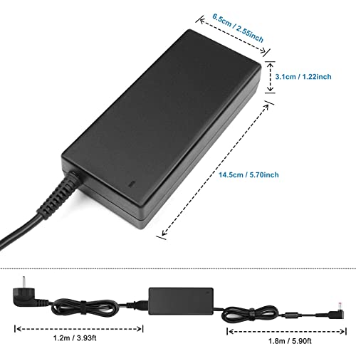 FLGAN 135W Cargador Adaptador para Acer Nitro 5 7 AN515-41 AN515-51 AN517-51 Aspire 7 A715-71 A717-71 A18-135P1A Acer USB C Dock II ADK810 Docking Station