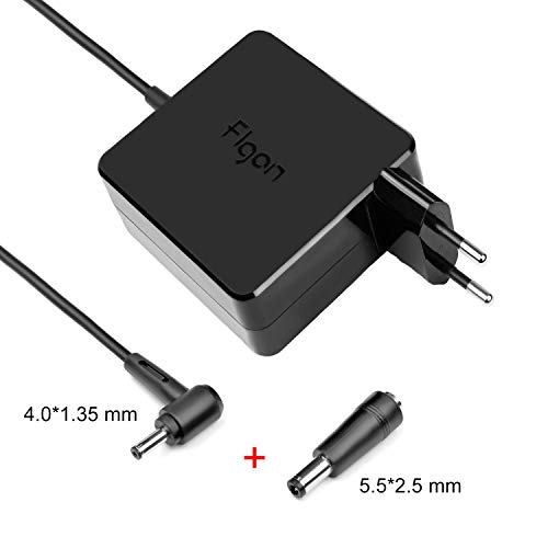 Flgan 45W 19V 2,37A Adaptador Cargador para Asus F540u F541u F540s F540l D540s K541ua UX430u UX410ua D541na X540 X541 C202sa s513ea m513ea f413f s413fa f524us e510ma a409j f509m