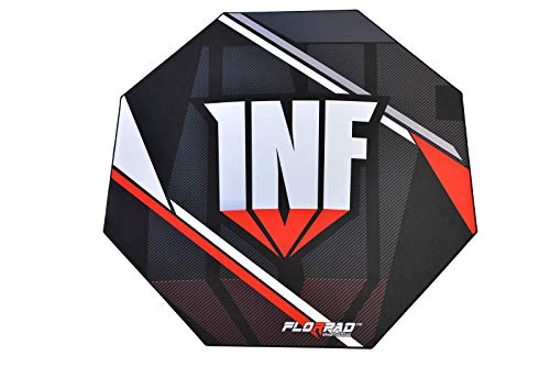 FlorPad – Infamous Gaming Gamer-/Esport-Bodenschutzmatte – Weich, FM_Infamous