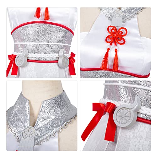 Flye Disfraz de Naraka Bladepoint Cosplay – Tsuchimikado Kurumi Cosplay con guantes