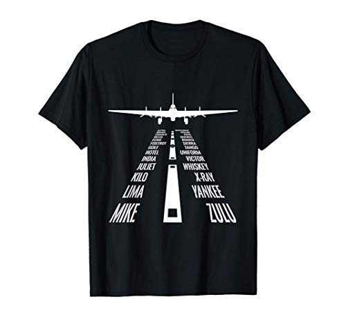Flying B17 Flying Fortress Piloto Alfabeto fonético Camiseta