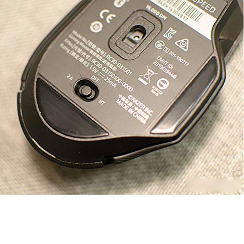 Folewr 1 juegos/paquete reemplazar los pies del ratón patín compatible con Razer Basilisk X HyperSpeed Mouse se desliza curva borde del ratón pies g pro