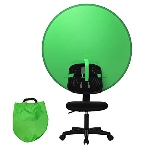 Fondo de Pantalla Verde,Chromakey Fondo de Pantalla Verde,Plegable Pantalla de Fondo,Verde Fondo Plegable Reversible,Chroma Key Portátil,Fondo de Pantalla Verde,Fondo de Pantalla Verde (Verde)