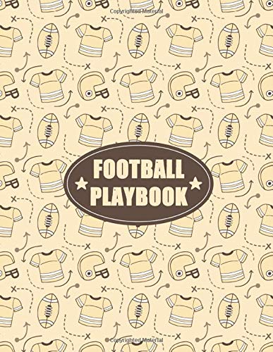 Football Playbook: | 102 pages, 8.5x11 inches | Gift idea for your football coach