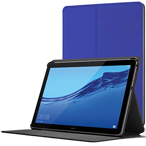 Forefront Cases Funda para Huawei Mediapad T5 10, Cover Estuche Protector con Cierre Magnético para Huawei Mediapad T5 10 Pulgadas 2018, Azul Real