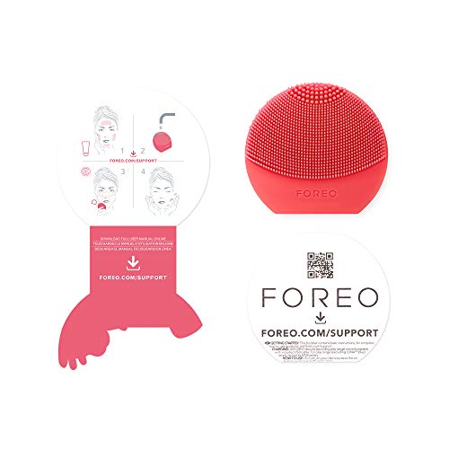 FOREO LUNA Play Plus 2,Dispositivo de limpieza facial para todo tipo de pieles, Peach of Cake