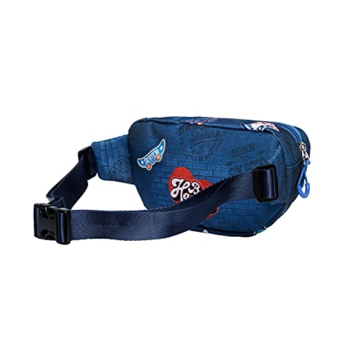 Forever Ninette Skater Blue-Riñonera Glaze, Color Azul (Karactermania 1)