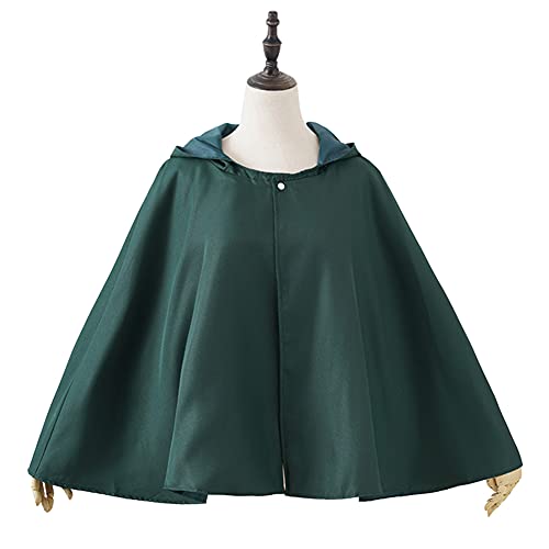 Formemory Attack On Titan Capa Attack On Titan Cosplay Shingeki No Kyojin Attack on Titan Ropa Cloak Cape Traje de Anime Cosplay Hoodie Chaquetas para Unisex para Fanáticos del Anime Japonés (M)