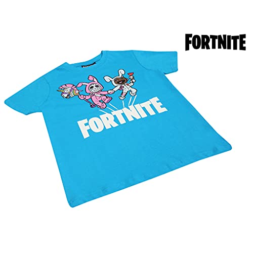Fortnite Bunny Trouble - Camiseta para niñas | Producto oficial | PS4 PS5 Xbox PC Gamer Gifts, Tween Teen School Girls Gaming Top, ropa infantil, idea de regalo de cumpleaños para niños