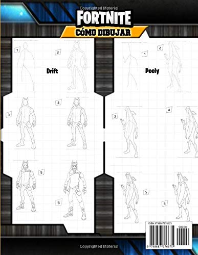 Fortnite Cómo Dibujar: Cómo Dibujar Fortnite Los Mejores Personajes: Libro De Dibujos Con Ilustraciones No Oficiales Edición De Lujo