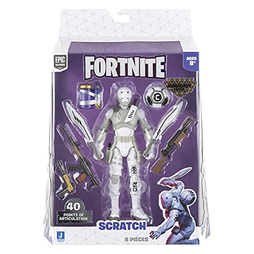 FORTNITE- Epic Games Scratch Figura Acción Legendary Series (Jazwares FNT0735)