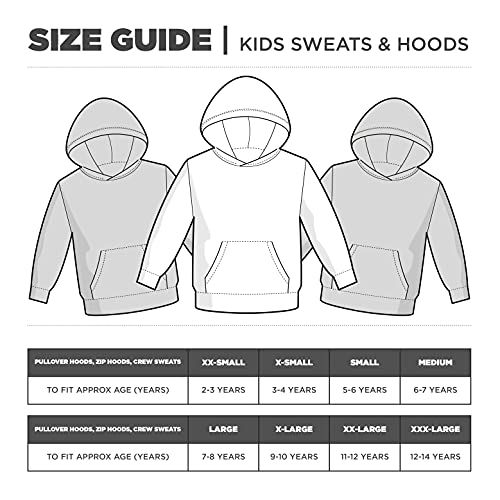 Fortnite Logo Sudadera con Capucha, Black, 14-16 Years para Niños