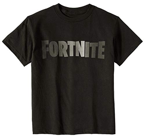 Fortnite Mad Motor Camiseta Boys Logo Camiseta (LG, 10/12)