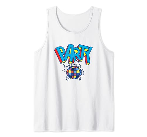 Fortnite Party Disco Llama Camiseta sin Mangas