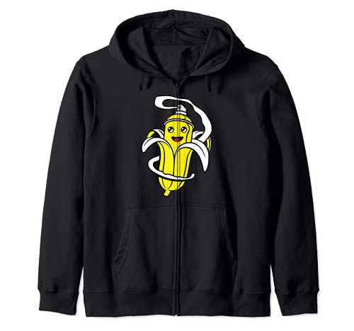 Fortnite Peely Spray Can Inside Sudadera con Capucha
