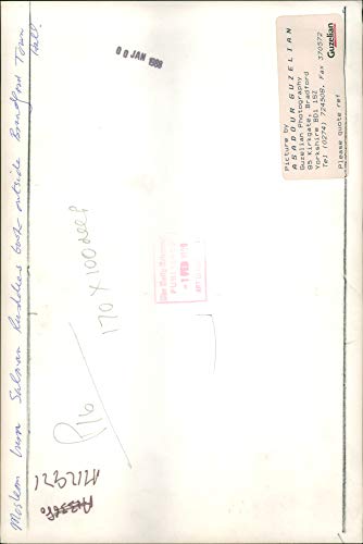 Fotomax Vintage Photo of Salman Rushdie Look Outside brandford Town Hall.