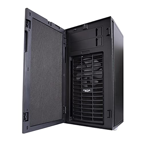 Fractal Design Define R5 - Mid Tower Computer Case - ATX - Optimized For High Airflow and Silent - 2X Fractal Design Dynamic GP-14 140mm Silent Fans Included - Water-Cooling Ready - Black