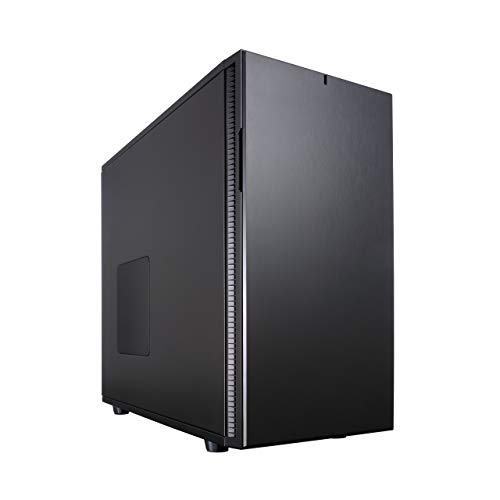 Fractal Design Define R5 - Mid Tower Computer Case - ATX - Optimized For High Airflow and Silent - 2X Fractal Design Dynamic GP-14 140mm Silent Fans Included - Water-Cooling Ready - Black