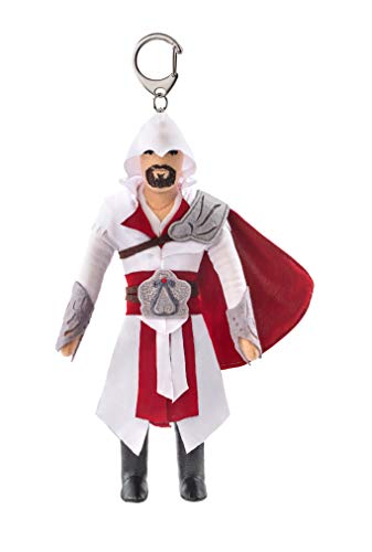 FragStore Assassins Creed Keychain – Ezio Auditore Plush Action Figure 8" – Assassin Creed Brotherhood Merchandise Collectibles Origins Figures Estatua – Merch Assessories Toy de Multicolor Poliéster