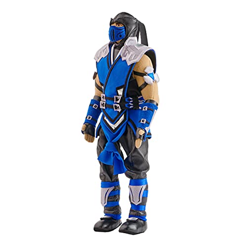 FragStore Mortal Kombat 11 Sub Zero Plush Toy - Figura de acción de 34cm figura de Mortal Combat Collectible Statue - Merchandise for Gamers Boys Girls 17 años de edad - MK11 Toys Multicolor Poliéster