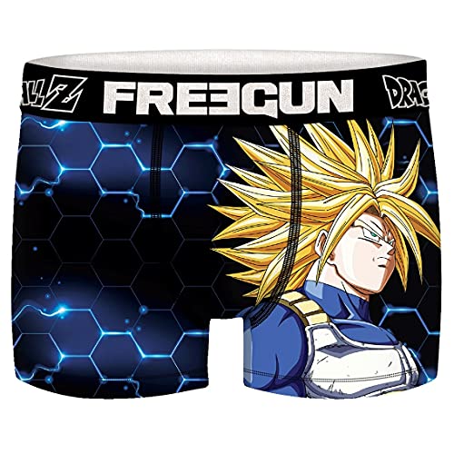 FREEGUN Calzoncillo Ropa Interior Hombre Microfibra Dragon Ball Z (Juego de 5)