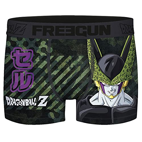 FREEGUN Calzoncillo Ropa Interior Hombre Microfibra Dragon Ball Z (Juego de 5)